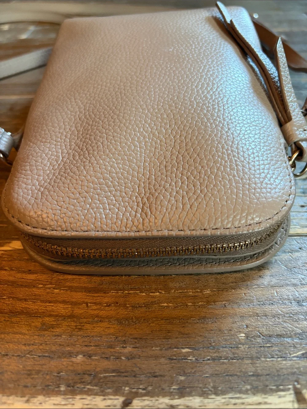 Draper James Pebbled Leather Mini Crossbody Bag